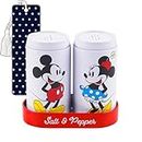 Mickey and Minnie Mouse Kitchen Decor - Mickey and Minnie Kitchen Accessories Bundle Includes Mickey and Minnie Salt and Pepper Shakers Plus Bookmark | Mickey Kitchen Accessories