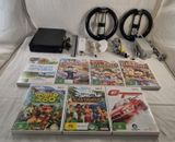 Big Nintendo Wii Console Bundle Remotes Games & Accessories READY TO PLAY