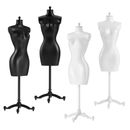 6PCS Clothing Mannequin Stand Doll Dress Forms Mannequins Sewing Dress Forms