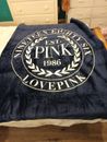LIMITED EDITION Victoria Secret Pink Faux Fur Blanket w/ Tags, 50"x60"
