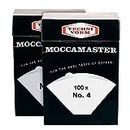 Technivorm Moccamaster 85022 Moccamaster #4 Papierfilter, Weiß (2)... (Originalversion)