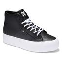 Sneaker DC SHOES "Manual Hi Wnt" Gr. 7(38), schwarz-weiß (black, white) Schuhe Sneaker