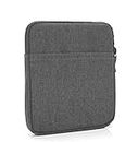 MyGadget 7 Zoll Nylon Sleeve Hülle - Universal Schutzhülle Tasche 7" für Tablet iPad | Samsung | e-Reader Kindle Oasis 9. - 10. Gen - Dunkel Grau