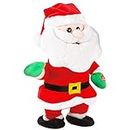 DODO D'AMOUR - Animated Plush Santa Claus - Singing And Dancing - 191283 - Red - Soft Toy - Batteries Included - Toy for Children - Gift - 30 cm x 19 cm - Suitable for Ages 3 And up