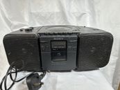 Sony CFD-20L CD Radio Kassette Band Player Recorder Ghettoblaster schwarz bitte lesen