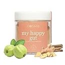 Cosmix My Happy Gut|Prebiotics&Probiotics-Promotes Healthy Gut Microbiome|Mulethi&Triphala Powder|Helps With Acidity,Digestion&Bloating|No Preservatives|No Added Sugar|60G-40 Servings (Pack Of 1)