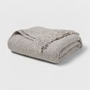 Fringed Boucle Bed Throw Gray - Threshold