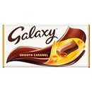 Galaxy - Tablette de chocolat au caramel - lot de 4 tablettes de 135 g