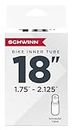 Schwinn Replacement Bike Tube Schrader Valve, Traditional, 18-Inch x 1.75-Inch-2.125-Inch