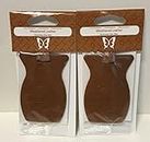 Scentsy 2pk Weathered Leather Car Bar Air Freshener by Scentsy