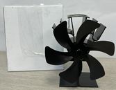 VODA Heat Powered Stove Fan Newly Designed 6 Blade Stove Wood 6LW