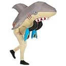 "SHARK ATTACK" (airblown inflatable oversized costume) (4 x AA batteries not included) - (One Size Fits Most Adult)