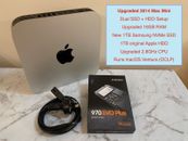 Apple Mac Mini 2014 Upgraded (New 1TB SSD, 16GB RAM, 1TB HDD, 2.8GHz) As New