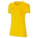 Nike Women's Park VII Jersey Short Sleeve, Maglia Maniche Corte Donna, Giallo, S