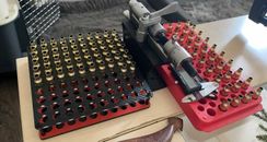 100 Rounds Professional Reloading Trays - Elite Ammunition Reloading Trays