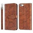 Aimigel Apple iPhone 6,Apple iPhone 6s Case Wallet Case ​with Card Slot Ultra Slim Flip Folio PU Leather Stand Shell for iPhone 6,Full Protection Phone Cover for Apple iPhone 6/6s(4.7 inch),Brown