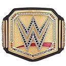 Octal - Undisputed Championship Title Belts Adult Size Upto 46" Wrestling Replica - 2mm Gold Coated Metal Plate Leather Base (Black)