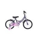 Wildtrak - Bicicletta 14" per Bambina da 3 a 5 anni con rotelle - Lilla