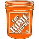 BL12-004 Home Depot Pin Associate orange bucket lapel pin