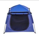 POP 'N GO Pet Playpen for Dogs and Cats - 39 x 33 Inch Dog Tent (Navy)