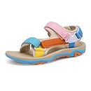 DREAM PAIRS Womens Arch Support Hiking Sandal Sport Outdoor Athletic Comfortable Summer Beach Walking Water Sandals,Size 9,RAINBOW,DSA214