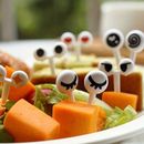 10pcs, Cute Eye Food Picks, Cartoon Fruit Picks, Kawaii Lunch Box Bento Box Decoration, Kitchen Gadgets, Kitchen Stuff, Kitchen Accessories, Home Kitchen Items