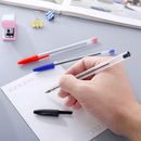 Plastic Cute Portable Kids School 1mm Ballpoint Pen Office Supplies Rainbow