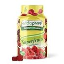 MYVIDAPURE Amazing Superfruits Star Gummies Vitamins A,C,E, Zinc, Acai Berry, Acerola, Goji, Beet Root, Strawberry, Gooseberry. Raspberry Watermelon Flavor. Non-GMO, Gluten Free, Vegan 60 Gummies