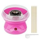 SEASPIRIT Cotton Candy Maker Machine Electric Candy Floss Maker Machine With Sugar with Detachable Splash Guard + Sugar Spoon+ 10 Bamboo Sticks for Kids (Multicolor)
