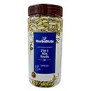 Kanak Healthy Roasted Seeds 1Kg, Healthy Roasted Super Seeds Combo Pack, Seeds Mix for Eating, Roasted Salted Seeds Mix, Super 7 in 1 Seeds Mix, Roasted Seeds Jar Pack