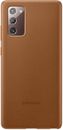 Genuine Samsung Original Leather Galaxy Note 20 5G Phone Case Cover - Brown