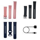 Genuine OEM Fitbit Versa Sense 1/2/3/4 Sports Strap Band Wristband OR Charger