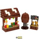 Christmas Winter Market & Mulled Wine Stand | Made with Genuine LEGO Bricks