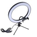 Triamisus Light Professional Phtography Light Regulable Led Studio Camera Ring Light Photo Phone Video Lámpara Selfie Mount - Negro