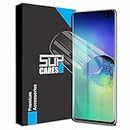 SupCares TPU Unbreakable Membrane Screen Protector For Samsung Galaxy S10 Plus (6.4 Inch) With Easy Self Installation Kit | Transparent