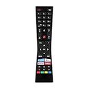 Replacement Remote Control Compatible for JVC LT-49C890 49" Smart 4K Ultra HD HDR LED TV