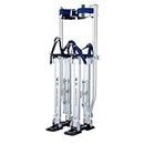 Drywall Stilts, Adjustable Auminum Adults Stilts with Anti-Slip Foot Plates and PVC Knee Pads, Adjustable 15-64in Height, Safely Holds 220 Lbs, Easy to Move, for Painters, Electricians