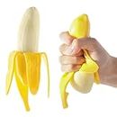 Sawkirp Darshraj Stretchy Squishy Banana Decompression Pack of 1 Piece for Stress Anxiety Relief ahd Autism Need Special Toy
