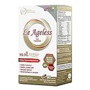 LABO Nutrition Le Ageless – Placenta Cell Rejuvenating Therapy from Japan – Enhanced with Collagen Peptide and Brewer’s Yeast to Supports Immune Health, Skin Regeneration, Anti-Aging – 60 Capsules