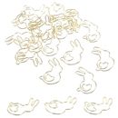 20pcs Cute Rabbit Paper Clips for Office and Home Organizers-BY