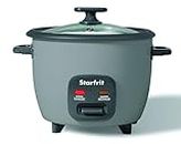 Starfrit Electric Rice Cooker - 10 Cups - Steamer Basket, Measuring Cup & Service Spoon - 400W - Makes Perfect Rice!