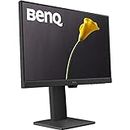 BenQ GW2485TC 24 Inch 1080P FHD IPS Ergonomic Flicker-Free Computer Monitor with Built in Speaker and Noise Cancellation Mic, USB-C, Brightness Intelligent Technology and a Daisy Chain