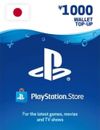 PlayStation Network Key PSN JAPAN,  1000 JPY Gift Card PS4/ PS5