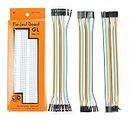 ePro Labs KIT-0010 Breadboard + 60 Pieces Jumper Wires Set