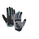 Cycling Gloves MTB Men's Cycling Gloves Motorcycle Accessories Gloves Guantes Ciclismo Bicycle Touchscreen Breathable Full Finger Bike Gloves Cycling Gloves For Men ( Color : A0023-BU , Size : XL )