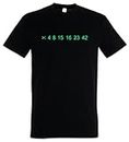 Urban Backwoods Lost Code Camiseta De Hombre T-Shirt Negro Talla M