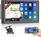 【2GB+32GB】Hikity 7 Zoll Touchscreen Doppel DIN Android Autoradio mit Sat