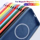 Magsafe Case for iPhone 15 14 13 12 11 / Pro Max Mini Plus Cell Phone Protection Case
