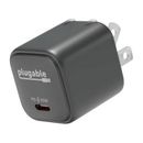 Plugable 30W GaN USB-C Wall Charger (Black, 3-Pack) PS-30C1B-3X