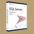 Microsoft SQL Server 2022 Standard mit 24-Kern-Lizenz, unbegrenzte Benutzer-CALs